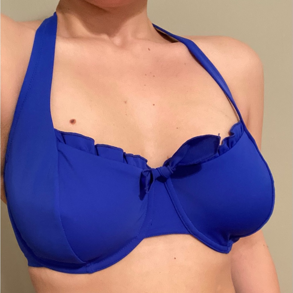 Pour Moi halter bikini top, size 32G